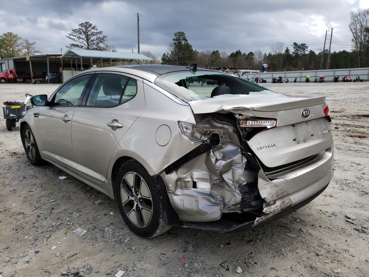 Photo 3 from auction – 2013 KIA OPTIMA HYB with VIN KNAGM4AD7D5040836