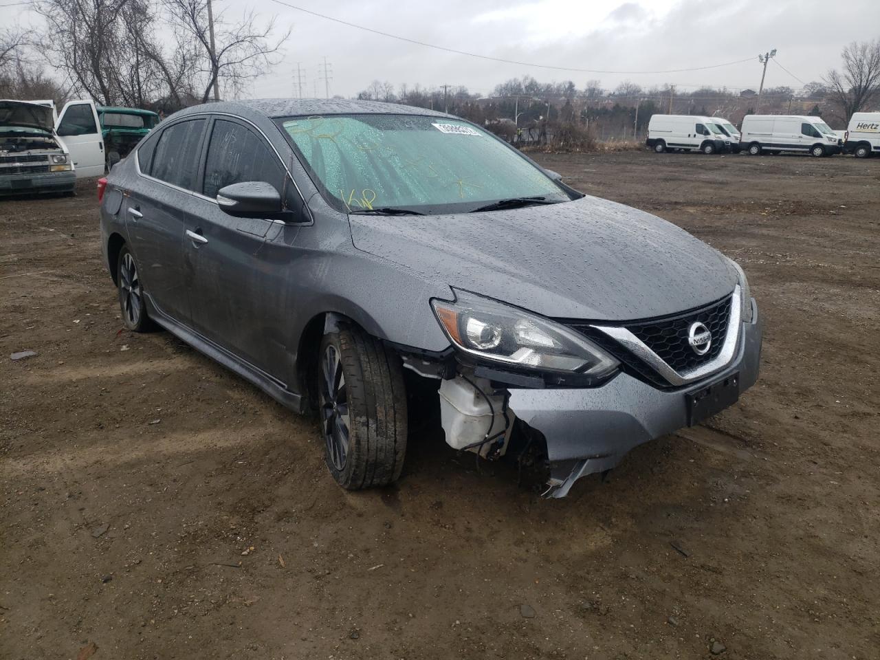 NISSAN SENTRA S 2016 with VIN 3N1AB7AP7GY254407 - Photo from auction