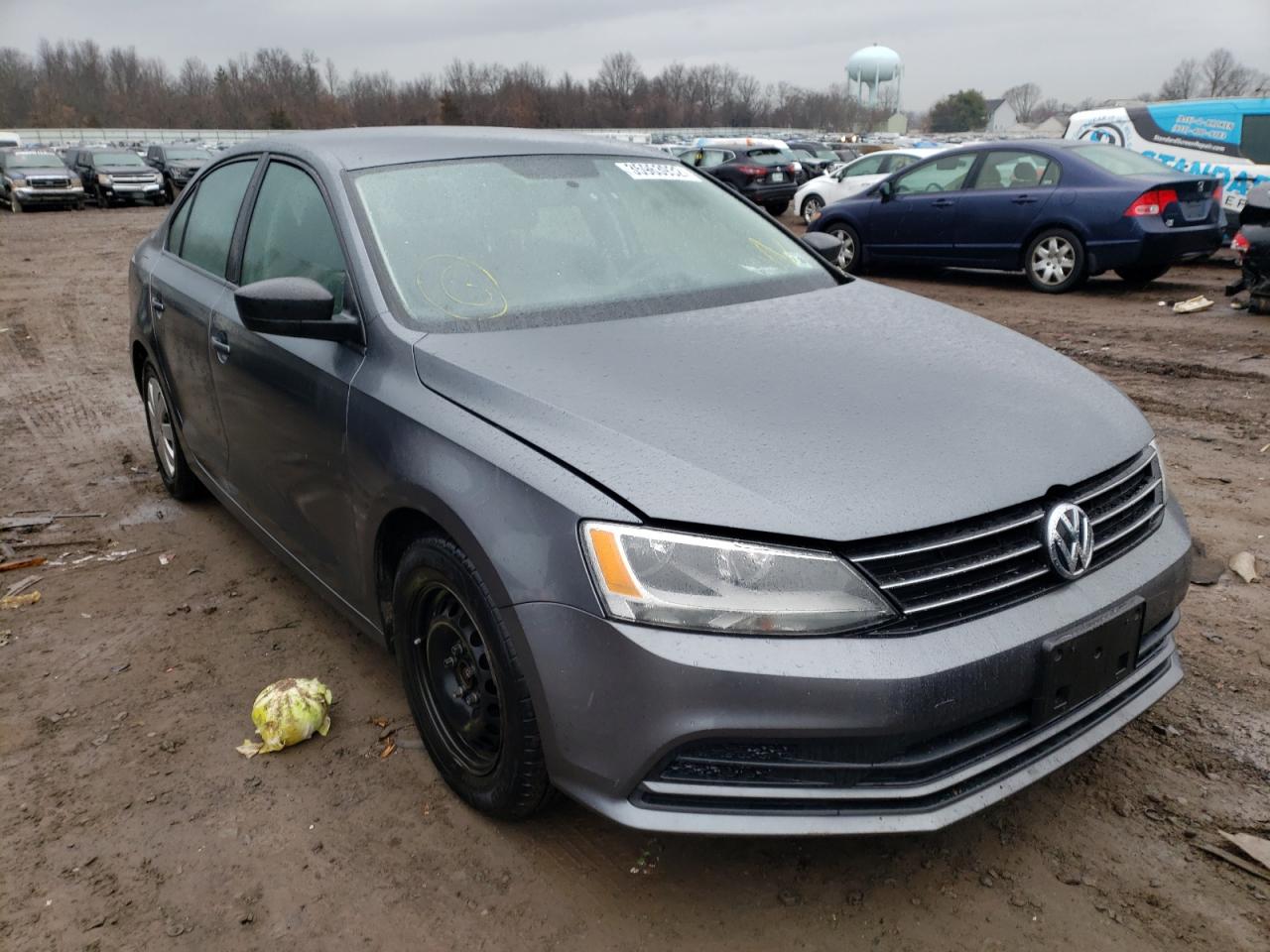Photo 1 from auction – 2015 VOLKSWAGEN JETTA BASE with VIN 3VW2K7AJ9FM417185
