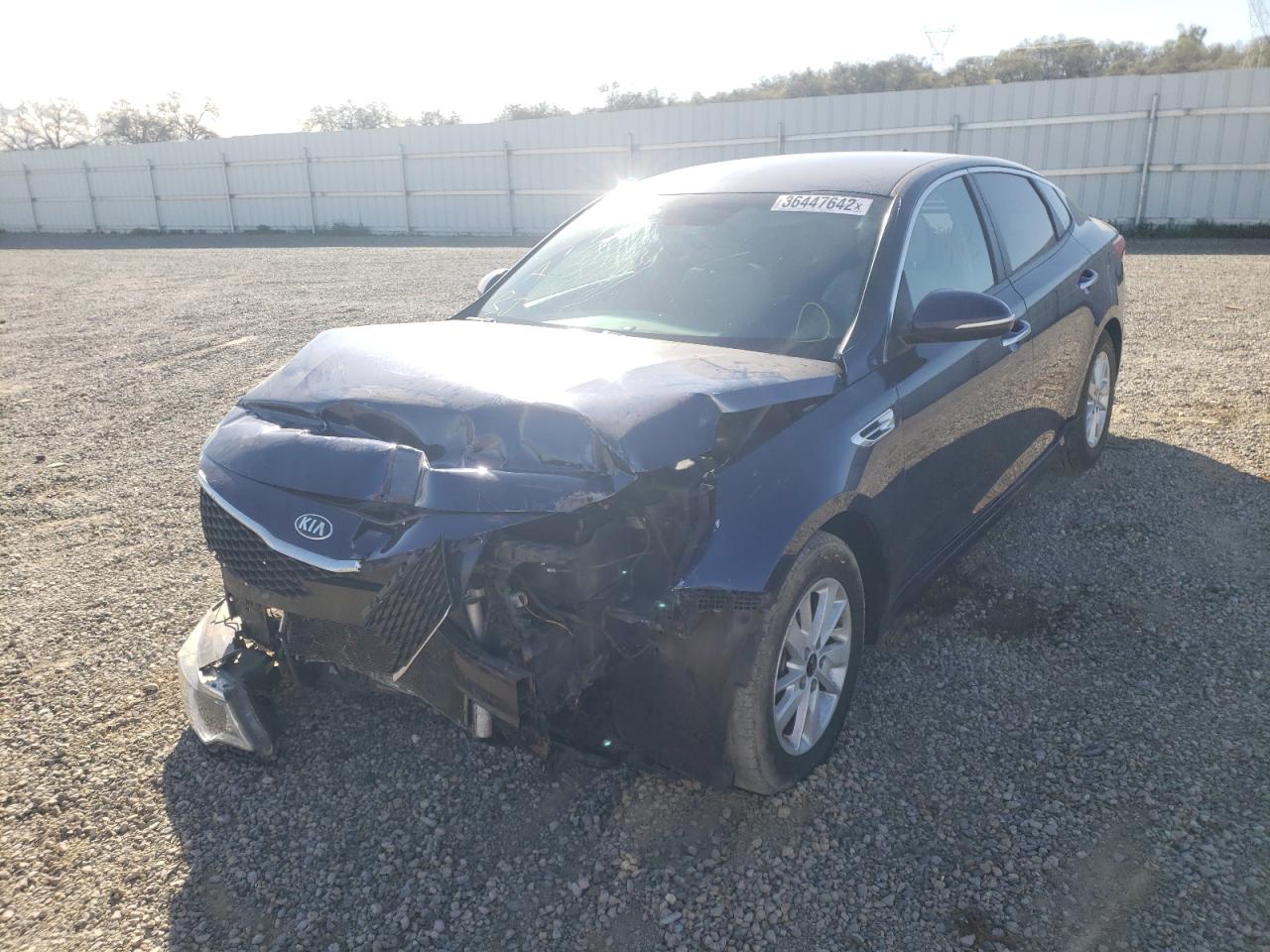 Photo 2 from auction – 2016 KIA OPTIMA LX with VIN 5XXGT4L35GG089933