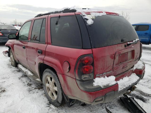 Photo 3 from auction – 2003 CHEVROLET TRAILBLAZE with VIN 1GNDT13S132335974