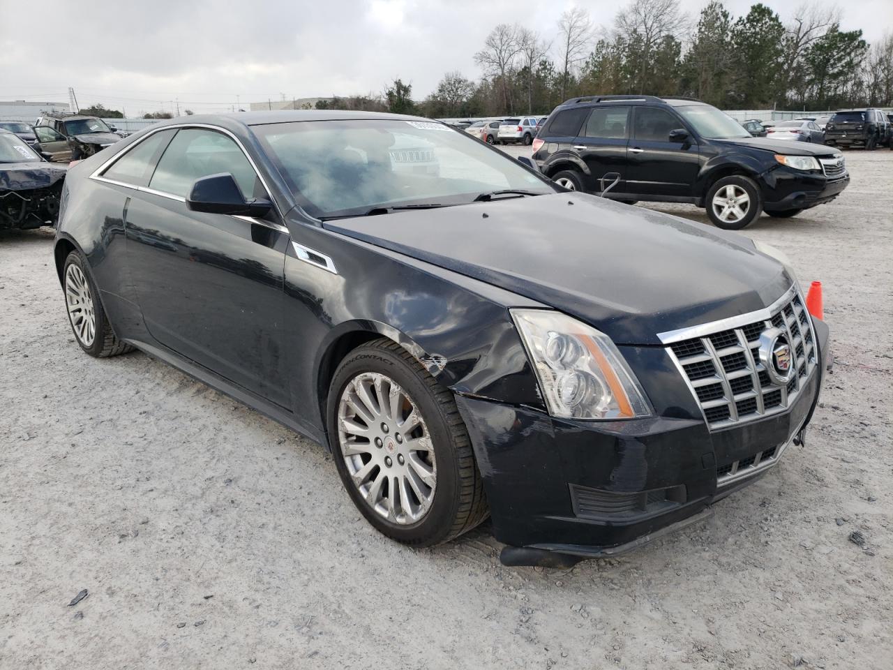 CADILLAC CTS 2014 with VIN 1G6DE1E37E0121629 - Photo from auction