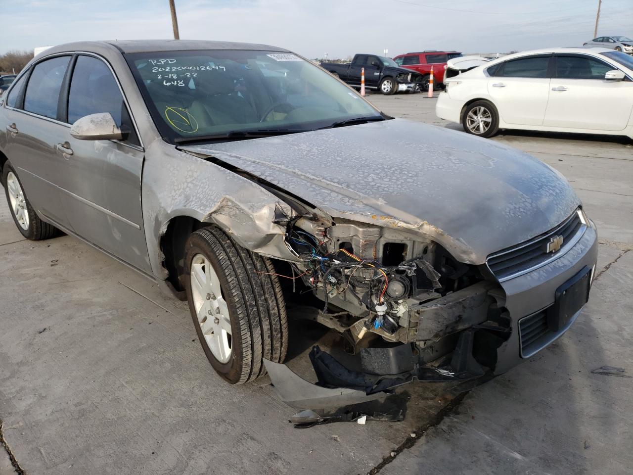 Photo 9 from auction – 2007 CHEVROLET IMPALA LT with VIN 2G1WC58RX79325751