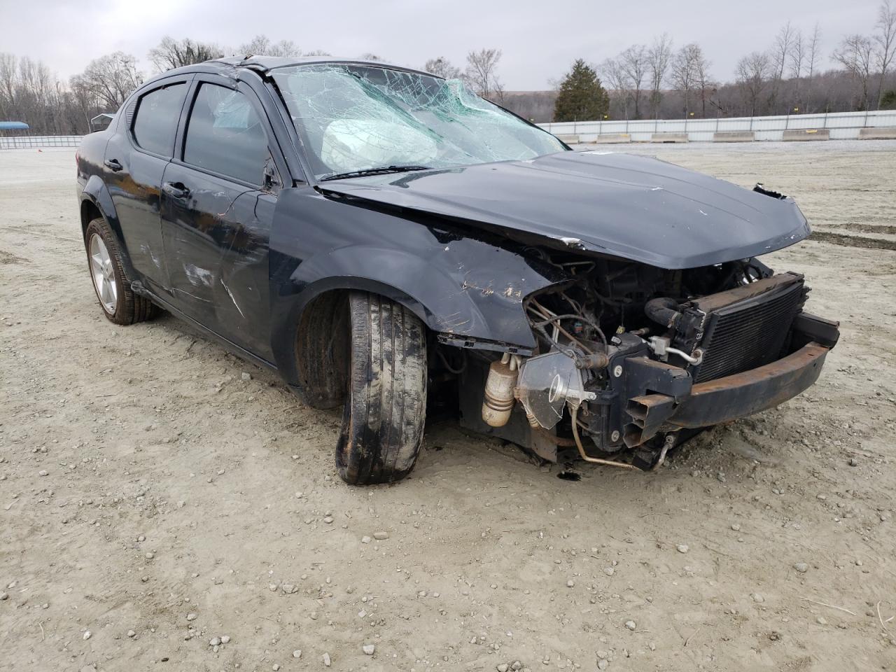 DODGE AVENGER SE 2013 with VIN 1C3CDZAB2DN657434 - Photo from auction