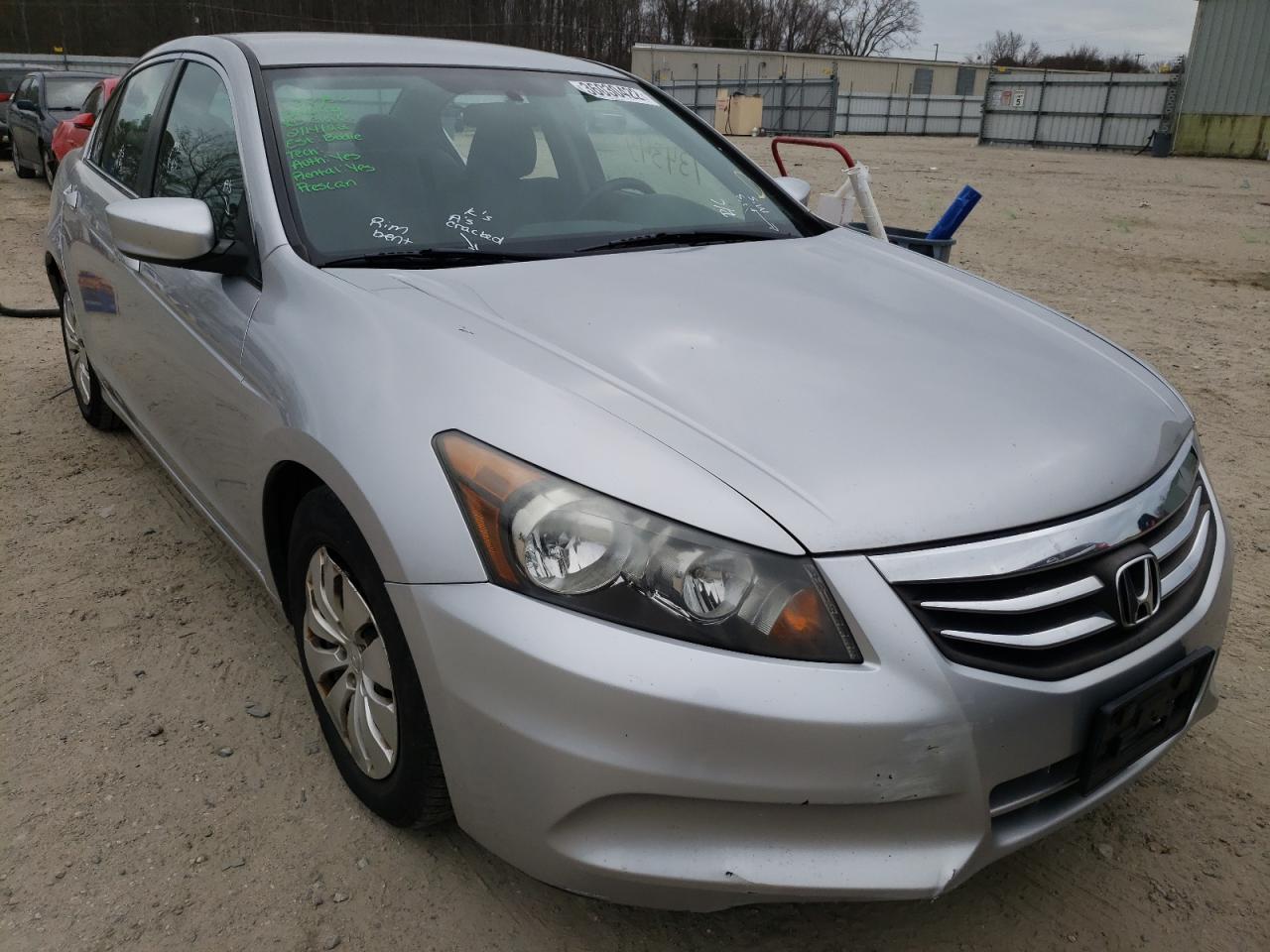 HONDA ACCORD LX 2012 with VIN 1HGCP2F30CA184569 - Photo from auction