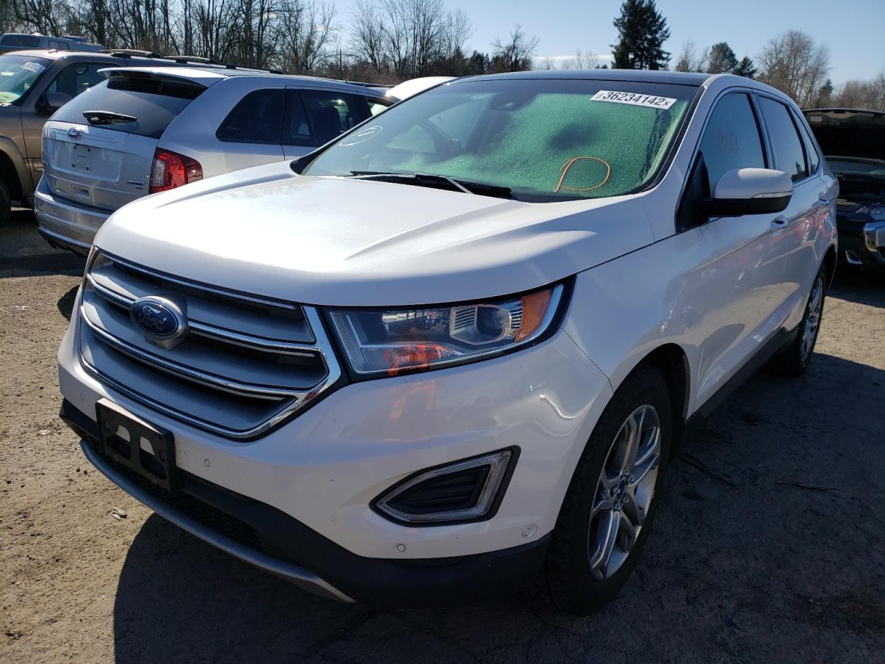 Photo 2 from auction – 2015 FORD EDGE TITAN with VIN 2FMPK4K85FBB03999