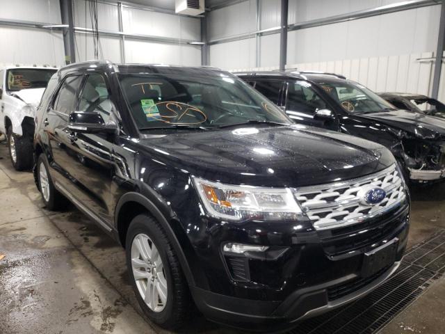 FORD EXPLORER X 2018 with VIN 1FM5K8D87JGC71754 - Photo from auction