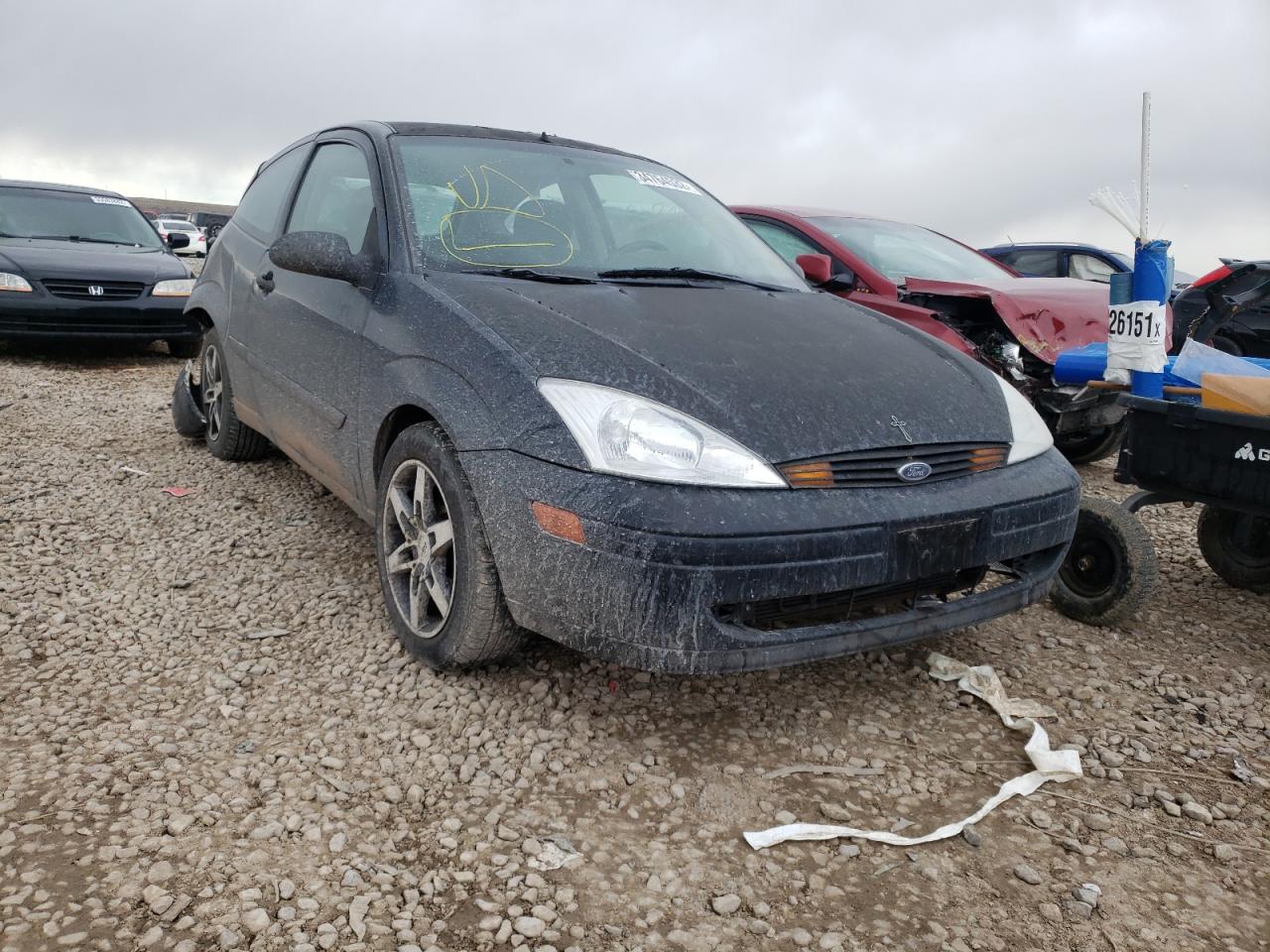 FORD FOCUS ZX3 2002 with VIN 3FAFP313X2R207309 - Photo from auction