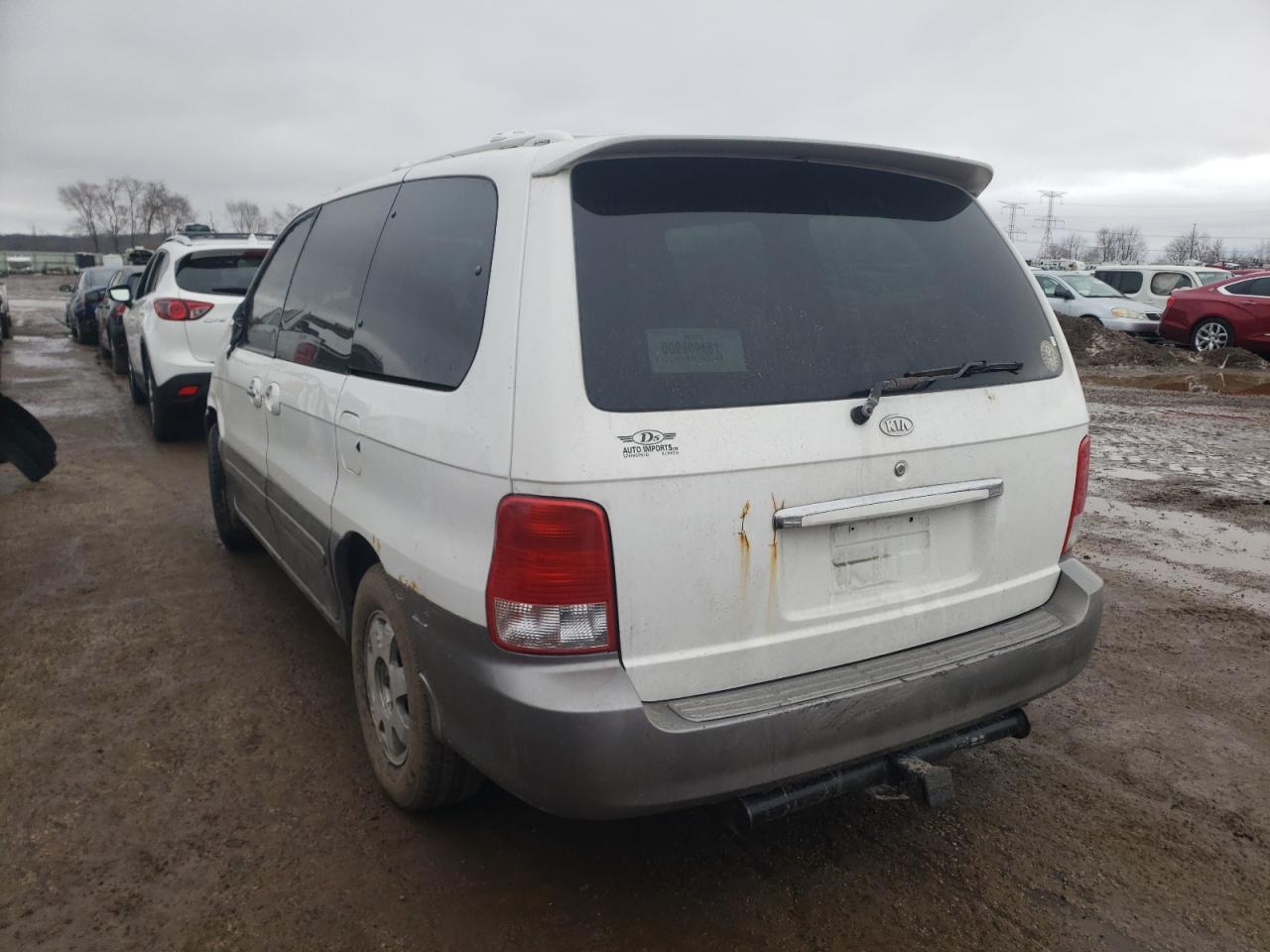Photo 3 from auction – 2002 KIA SEDONA EX with VIN KNDUP131126267381