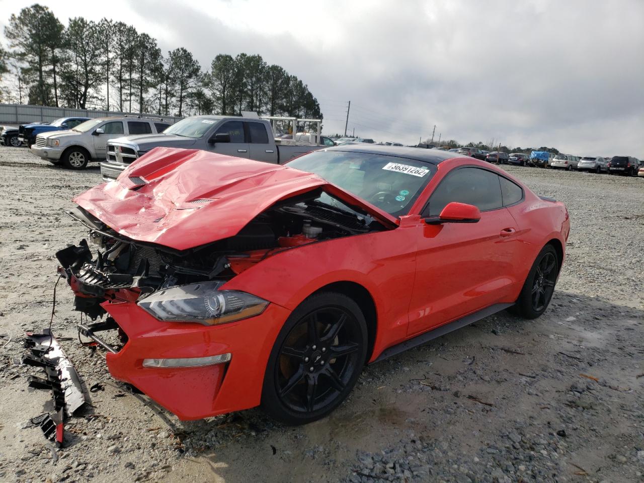 Photo 2 from auction – 2018 FORD MUSTANG with VIN 1FA6P8TH4J5182754