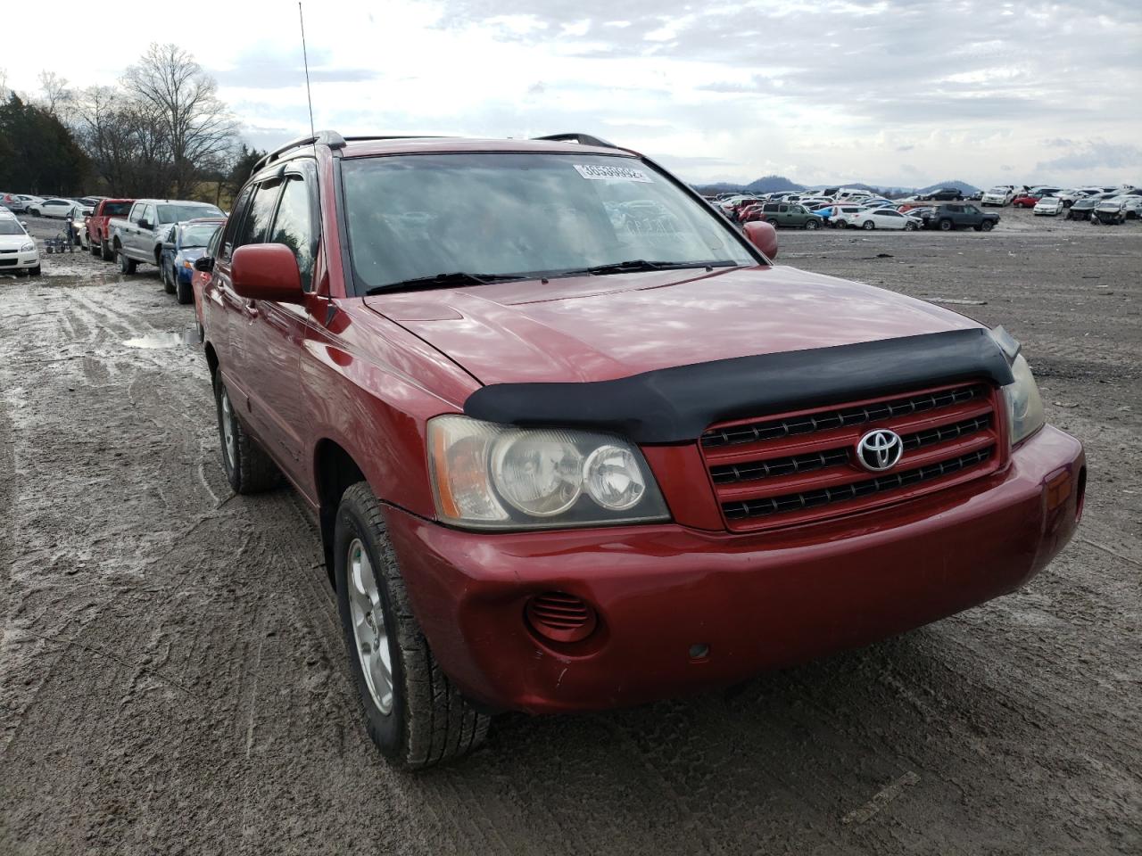 TOYOTA HIGHLANDER 2003 with VIN JTEGF21A730089632 - Photo from auction