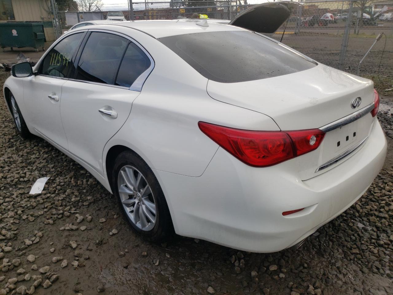 Photo 3 from auction – 2014 INFINITI Q50 BASE with VIN JN1BV7AP4EM690143