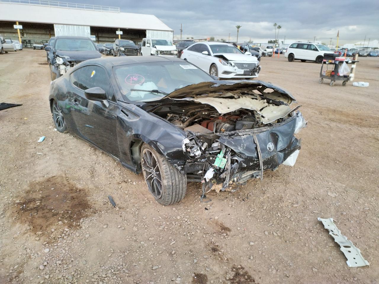 TOYOTA 86 BASE 2017 with VIN JF1ZNAA19H9703907 - Photo from auction