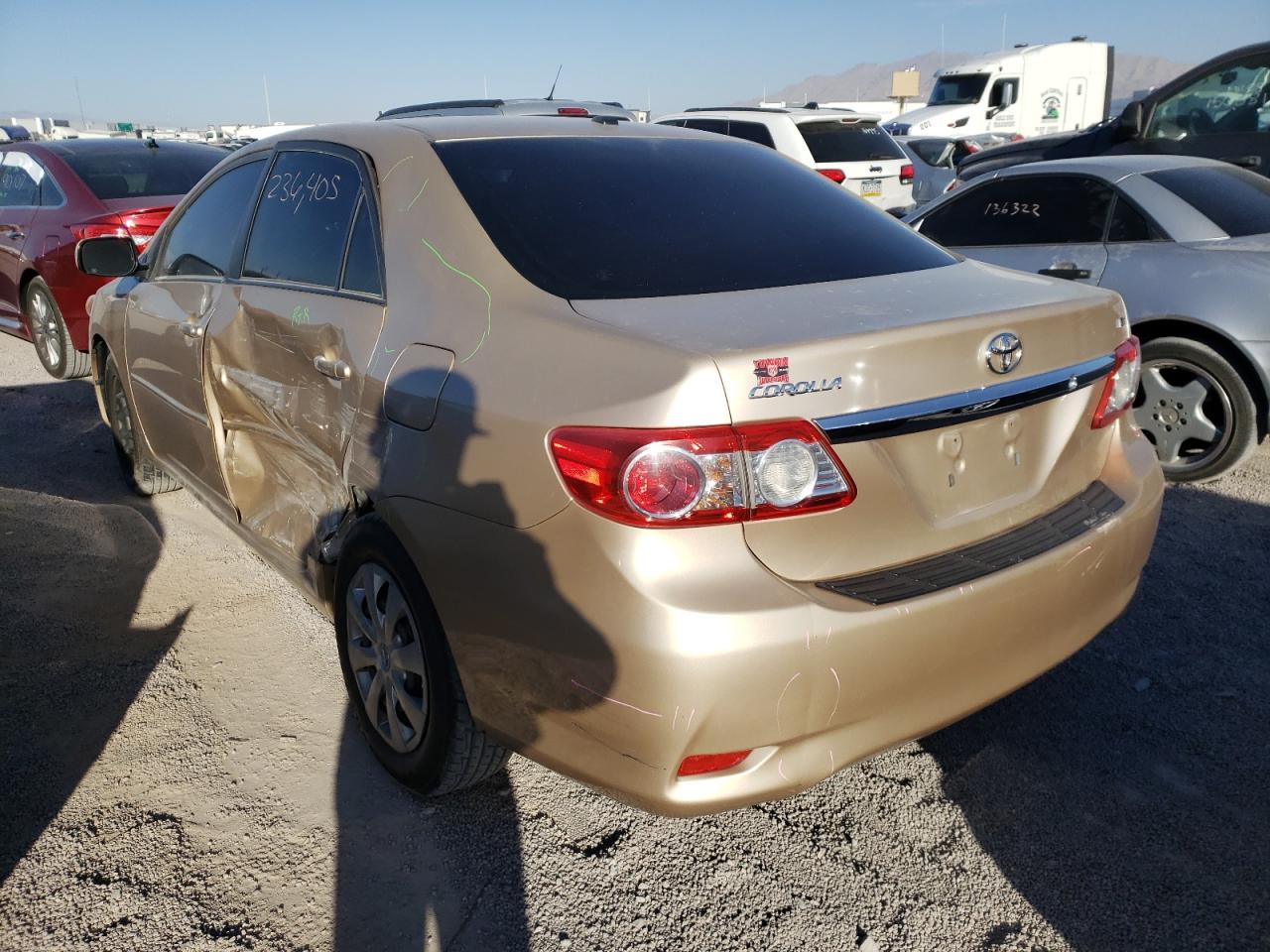 Photo 3 from auction – 2011 TOYOTA COROLLA BA with VIN JTDBU4EE2B9157715