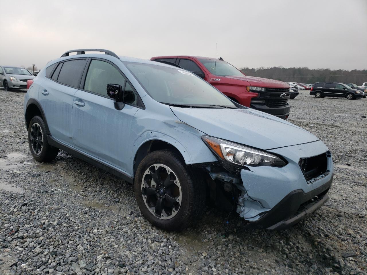 SUBARU CROSSTREK 2021 with VIN JF2GTAPCXMH355195 - Photo from auction