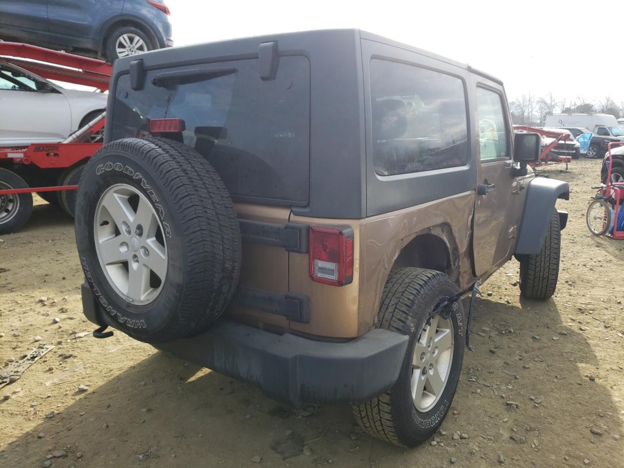Photo 4 from auction – 2015 JEEP WRANGLER S with VIN 1C4AJWAG6FL711113