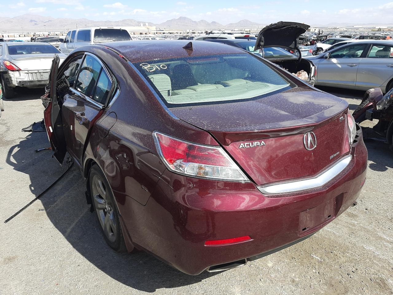 Photo 3 from auction – 2012 ACURA TL with VIN 19UUA9F54CA005241
