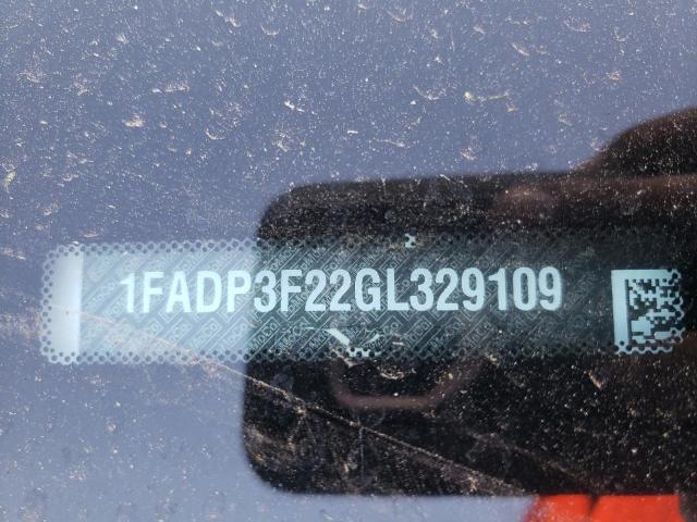 Photo 10 from auction – 2016 FORD FOCUS SE with VIN 1FADP3F22GL329109