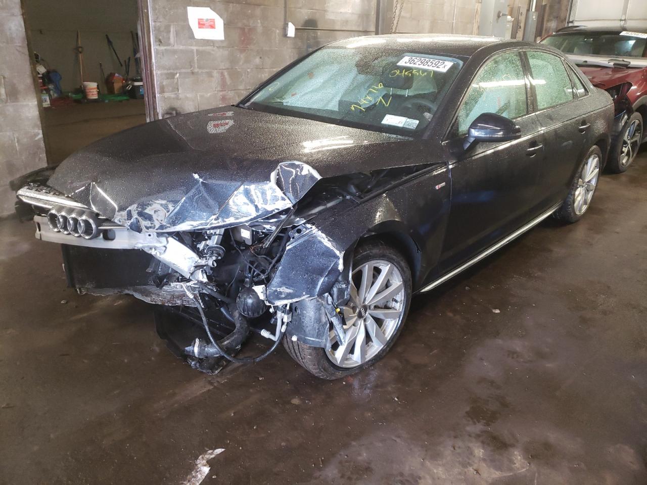 Photo 2 from auction – 2018 AUDI A4 PREMIUM with VIN WAUDNAF46JA045567
