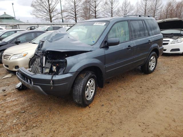 Photo 2 from auction – 2005 HONDA PILOT EXL with VIN 5FNYF18535B000641