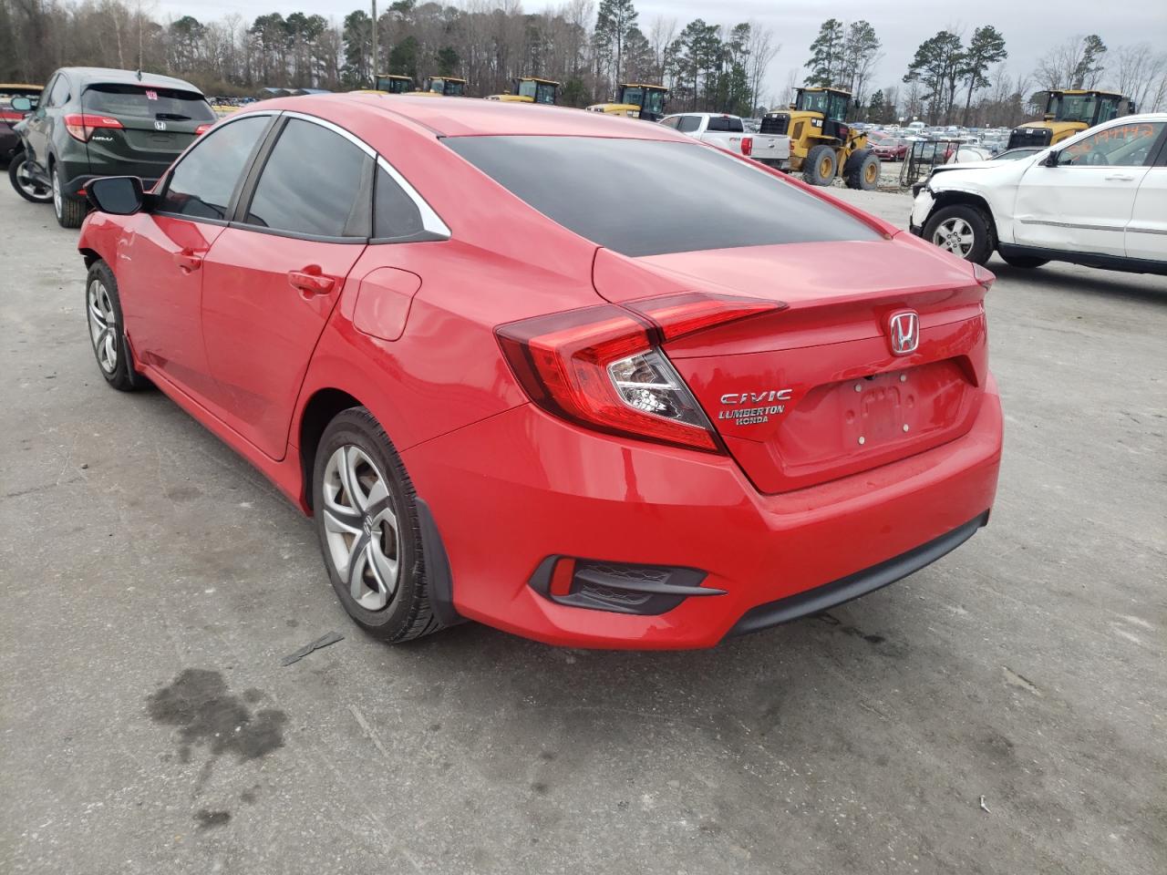Photo 3 from auction – 2016 HONDA CIVIC LX with VIN 2HGFC2F54GH540488