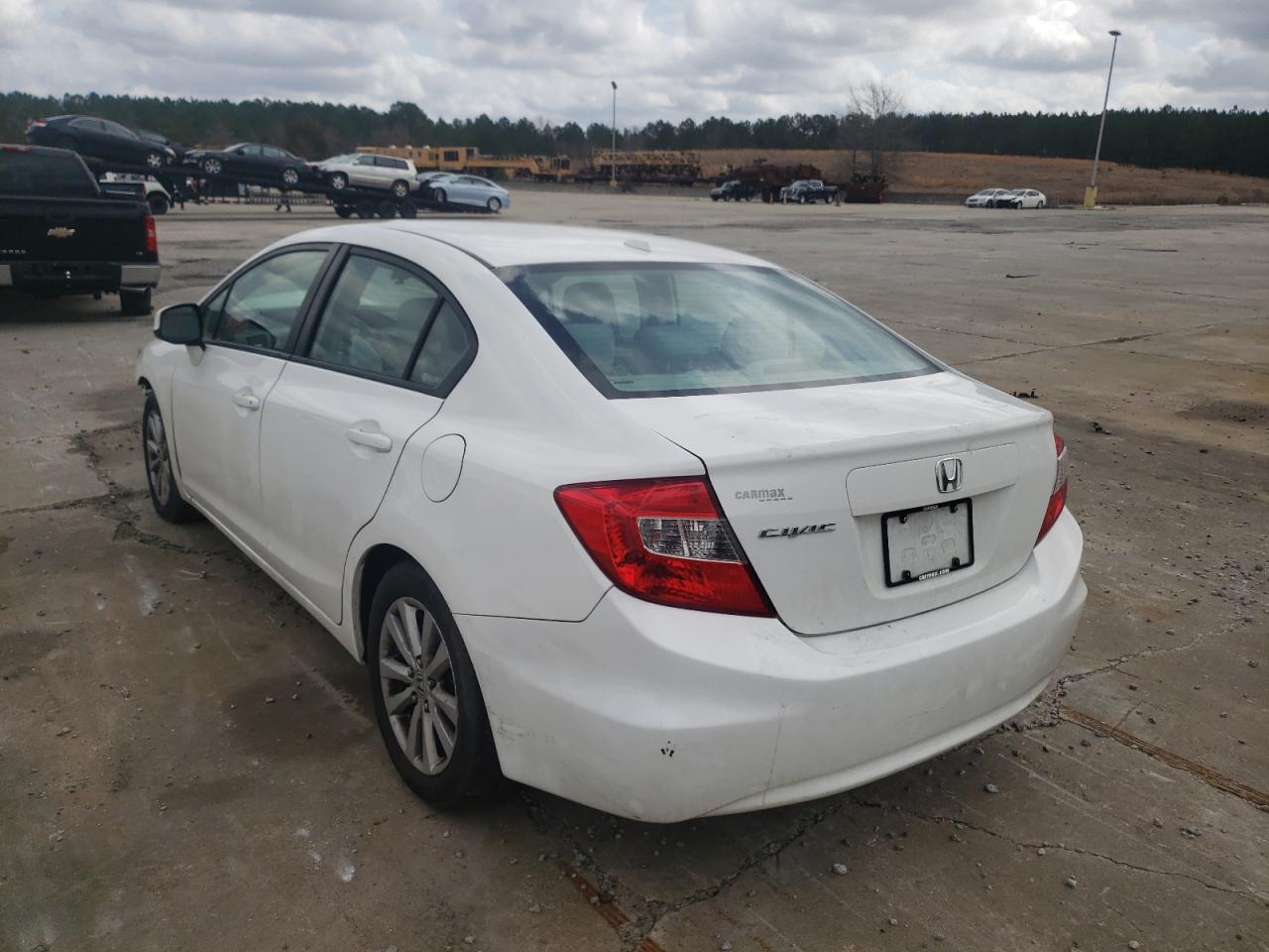 Photo 3 from auction – 2012 HONDA CIVIC EXL with VIN 19XFB2F95CE014915