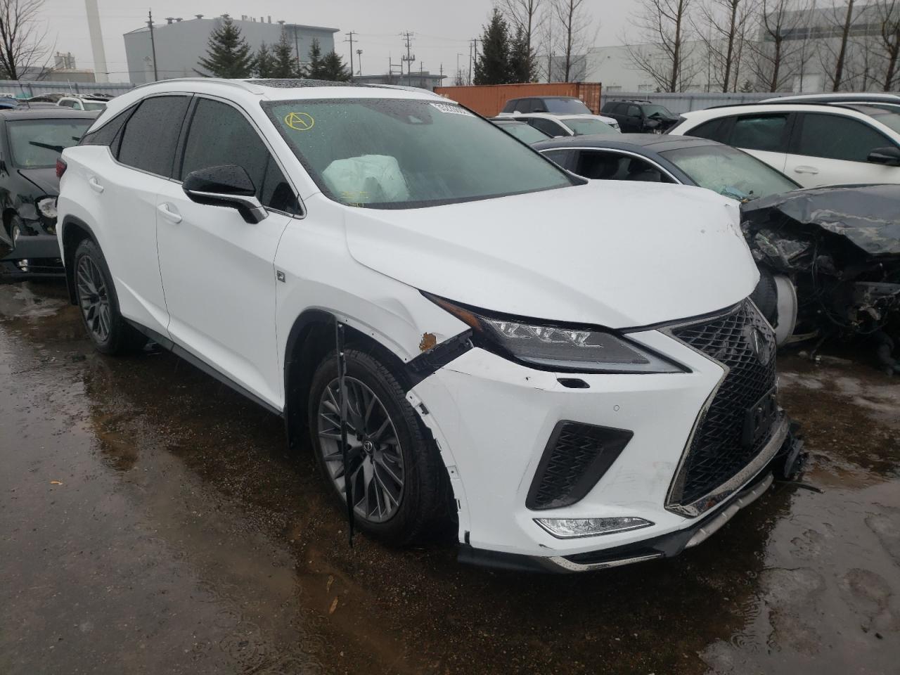 LEXUS RX 350 F-S 2021 with VIN 2T2YZMDA5MC294697 - Photo from auction