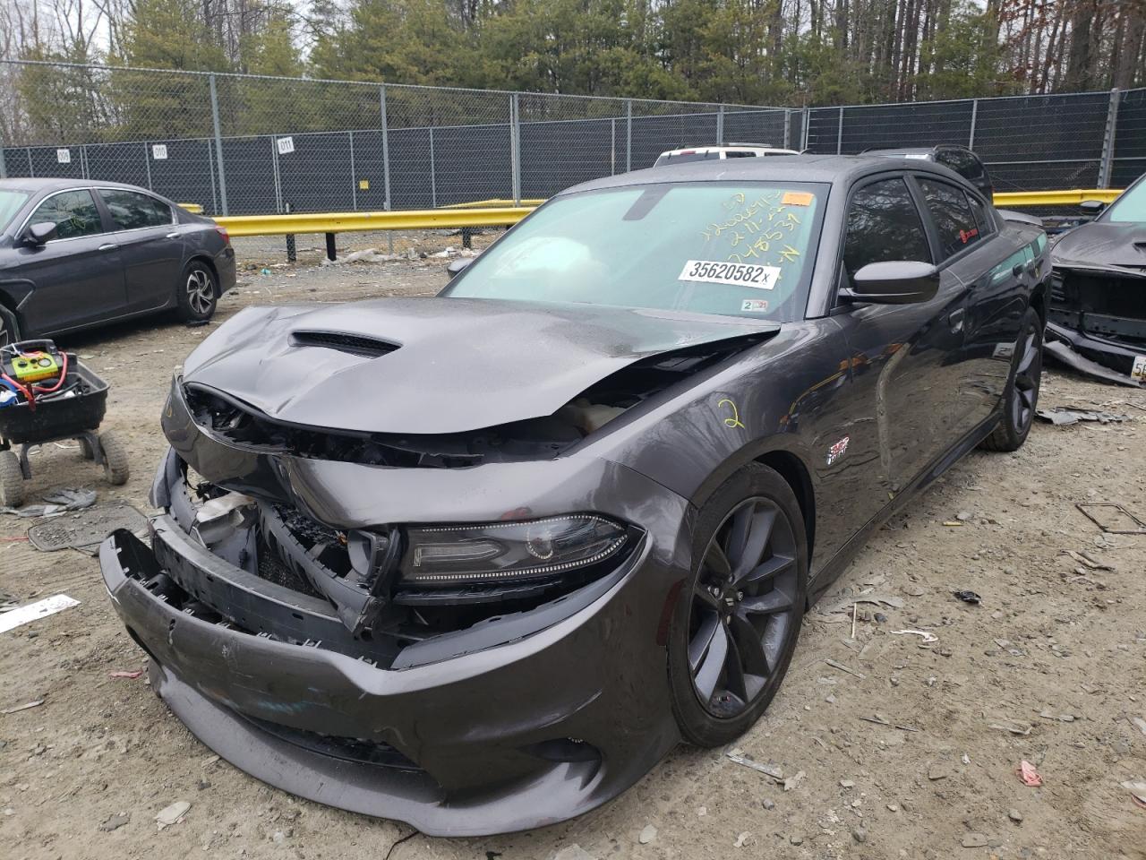 Photo 2 from auction – 2019 DODGE CHARGER SC with VIN 2C3CDXGJXKH748539