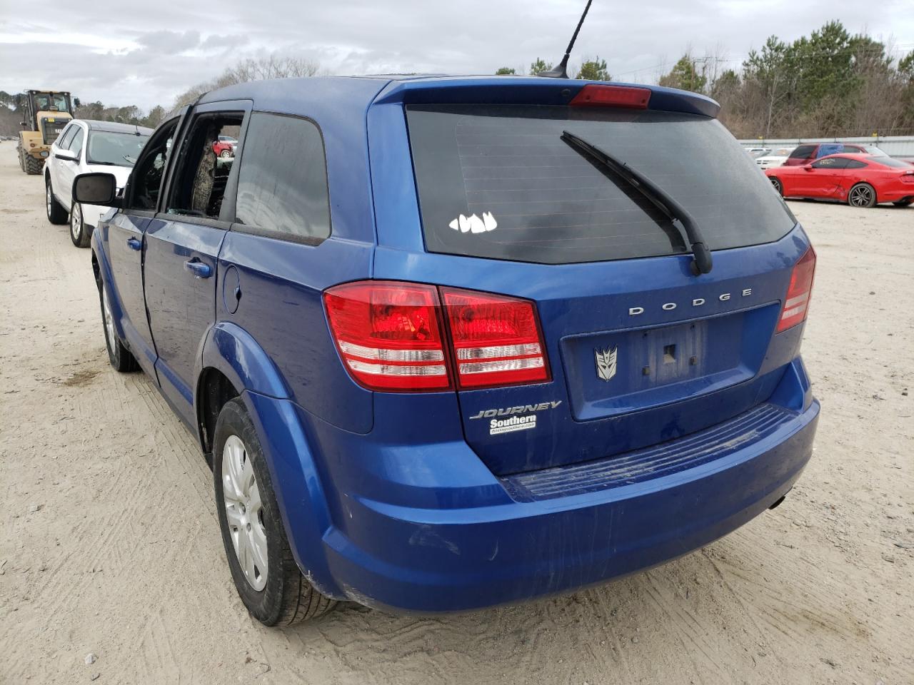 Photo 3 from auction – 2015 DODGE JOURNEY SE with VIN 3C4PDCAB2FT632563