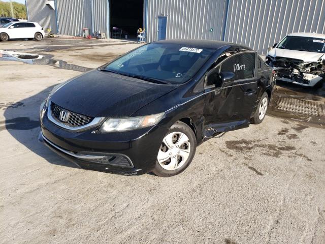 Photo 2 from auction – 2014 HONDA CIVIC LX with VIN 2HGFB2F50EH533490