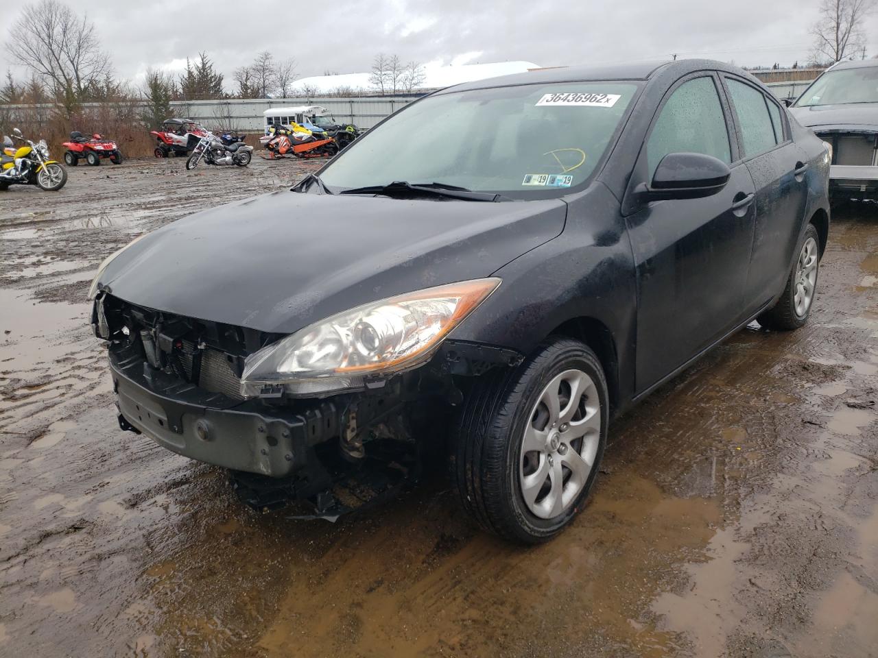 Photo 2 from auction – 2010 MAZDA 3 I with VIN JM1BL1SF9A1151065
