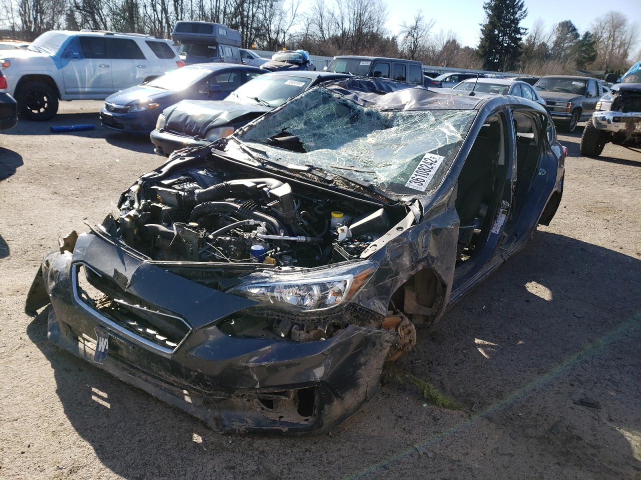 Photo 2 from auction – 2019 SUBARU IMPREZA with VIN 4S3GTAA63K3752761