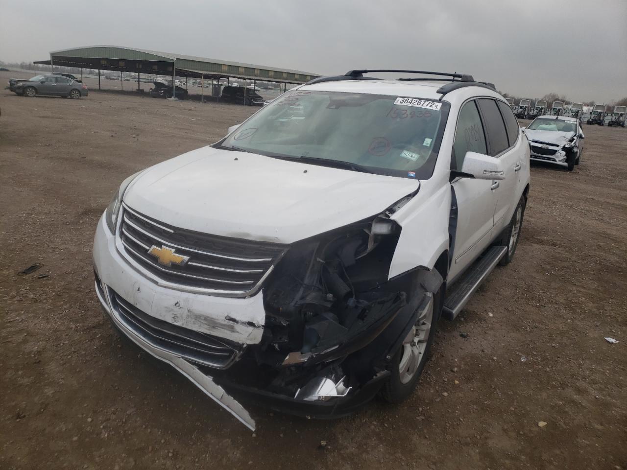 Photo 2 from auction – 2016 CHEVROLET TRAVERSE L with VIN 1GNKRJKD2GJ153835