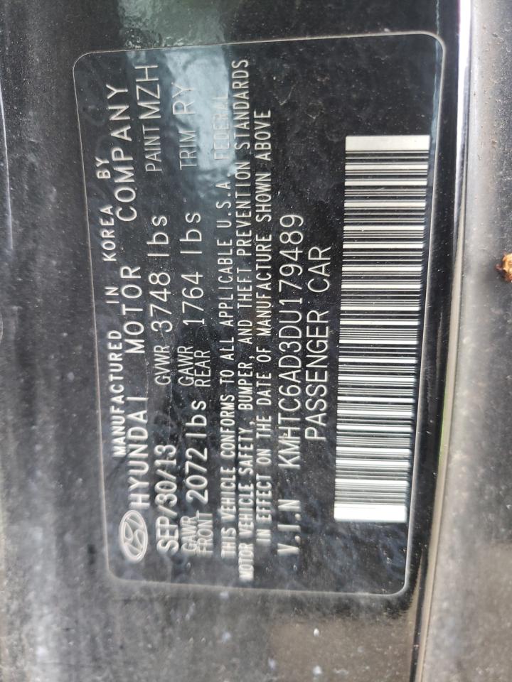 Photo 10 from auction – 2013 HYUNDAI VELOSTER with VIN KMHTC6AD3DU179489