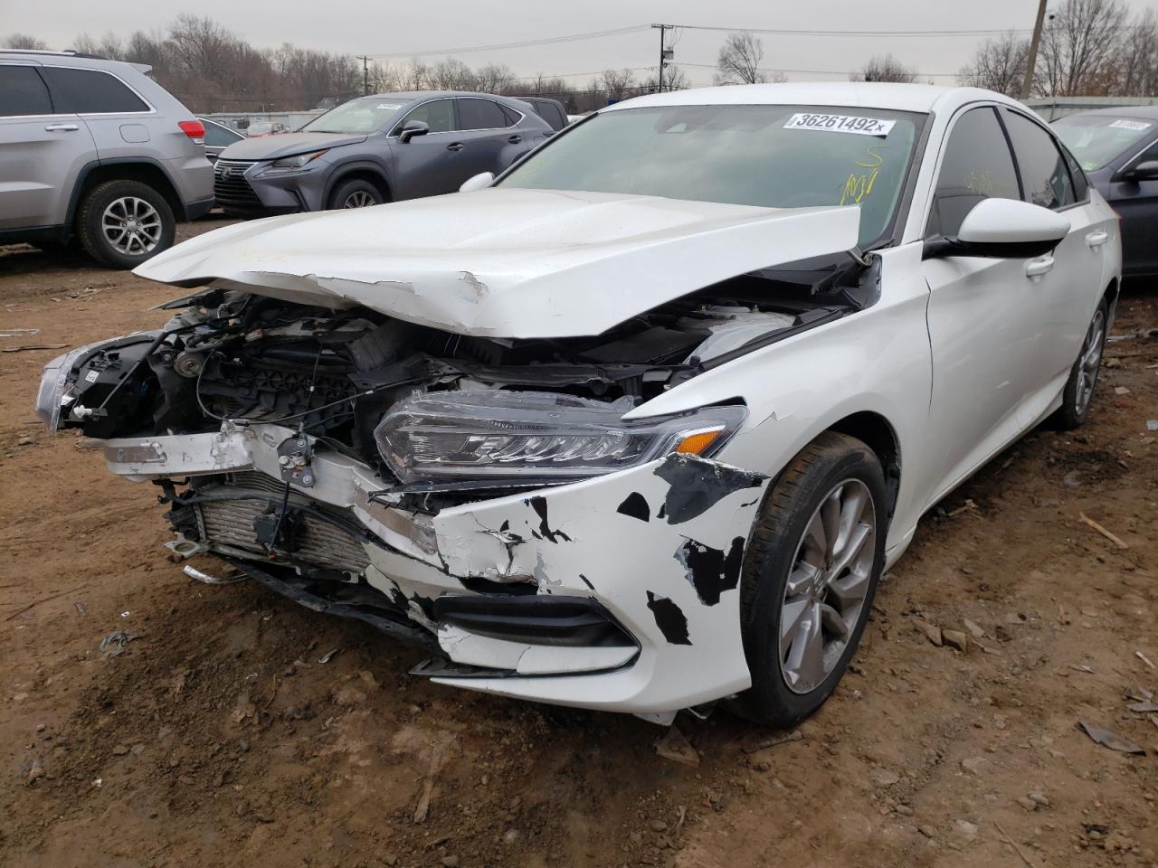 Photo 2 from auction – 2018 HONDA ACCORD with VIN 1HGCV1F10JA136808