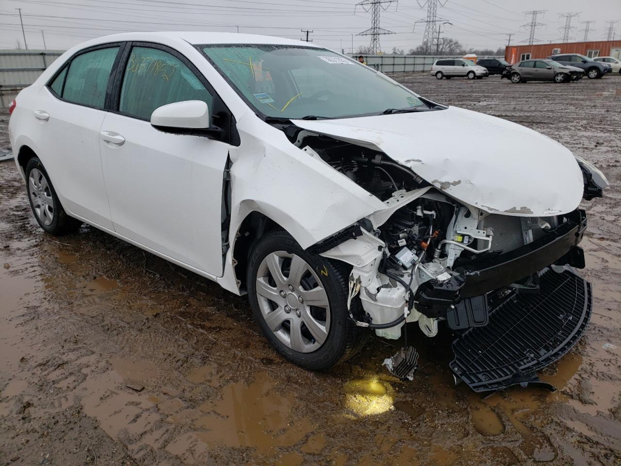 TOYOTA COROLLA L 2016 with VIN 2T1BURHE6GC645768 - Photo from auction