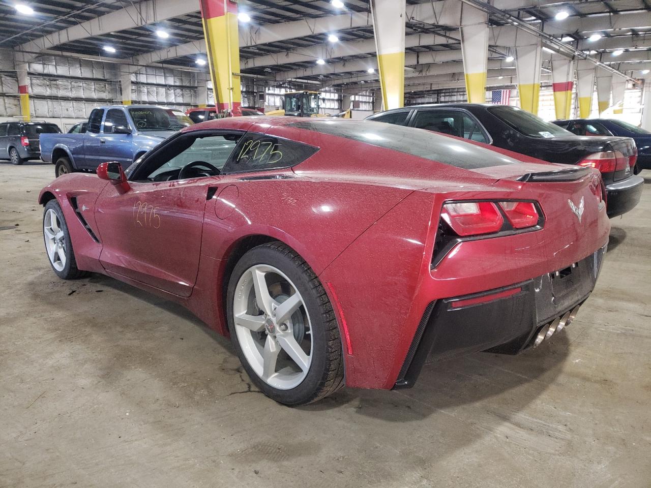 Photo 3 from auction – 2014 CHEVROLET CORVETTE S with VIN 1G1YD2D77E5123453