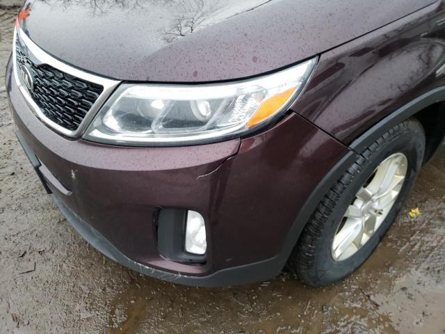 Photo 9 from auction – 2014 KIA SORENTO LX with VIN 5XYKTCA62EG441750