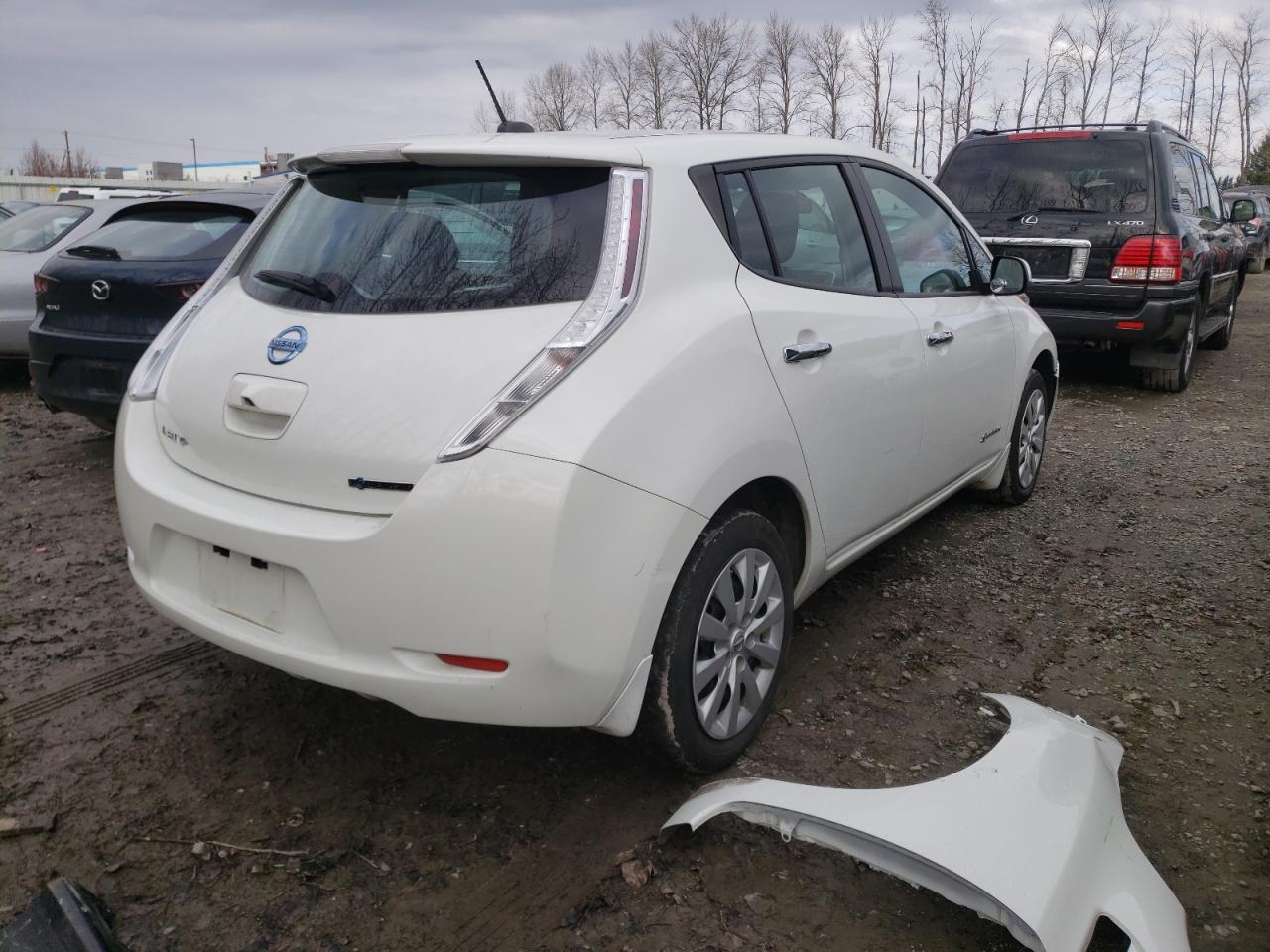 Photo 4 from auction – 2015 NISSAN LEAF S with VIN 1N4AZ0CP0FC315252