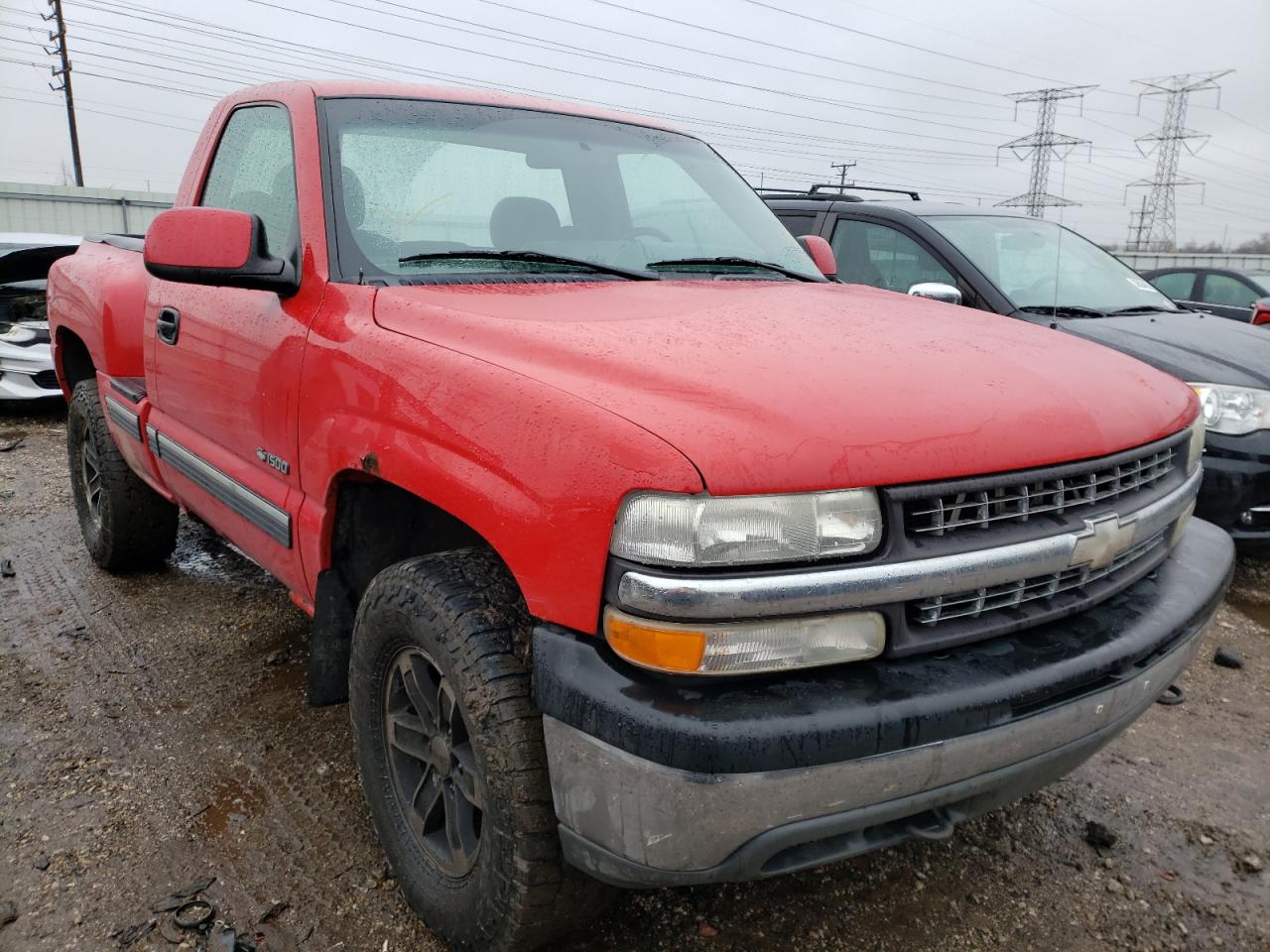 CHEVROLET SILVERADO 2000 with VIN 1GCEK14T5YZ287658 - Photo from auction