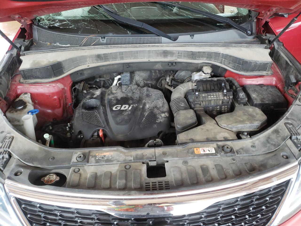 Photo 7 from auction – 2014 KIA SORENTO LX with VIN 5XYKT4A60EG425844