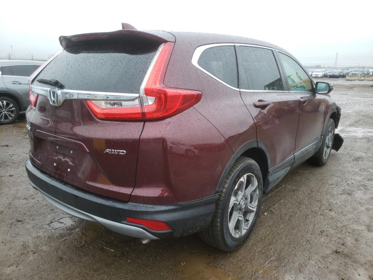 Photo 4 from auction – 2019 HONDA CR-V EXL with VIN 7FARW2H87KE009279