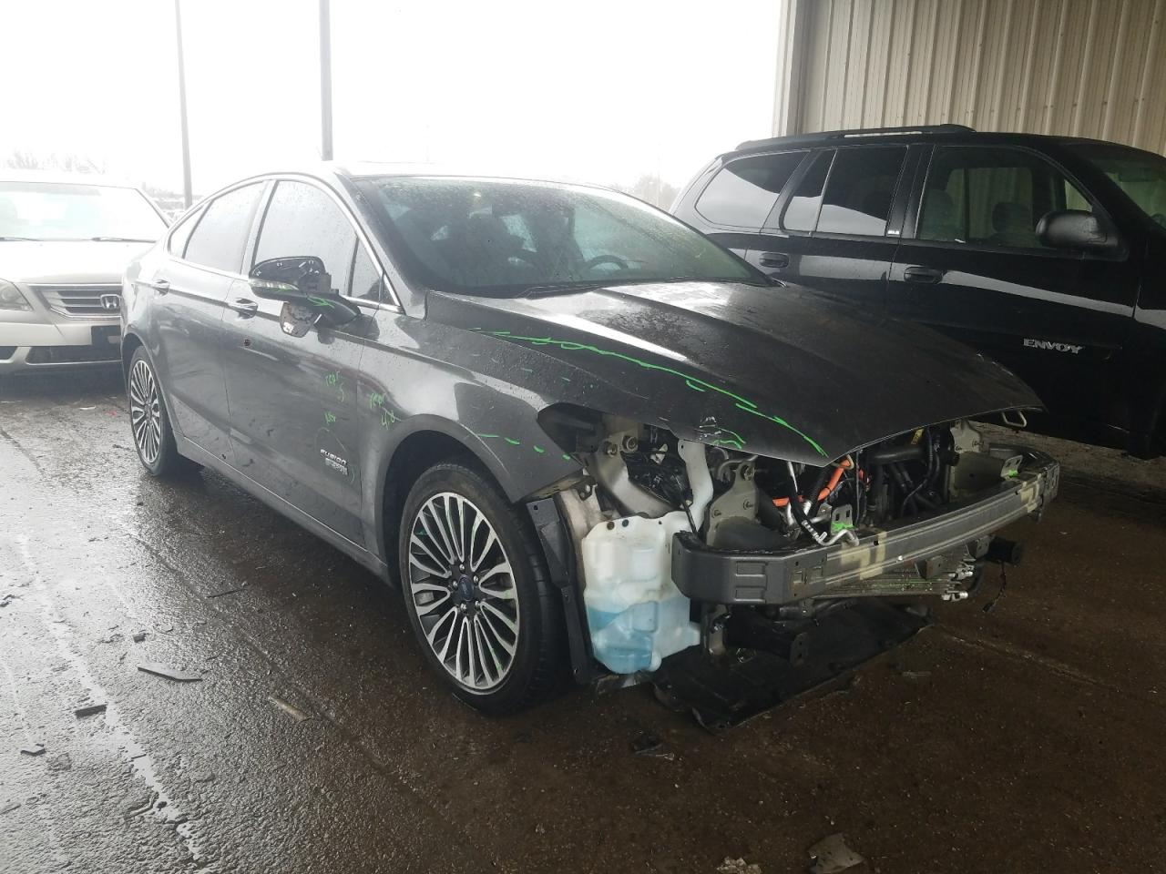 FORD FUSION TIT 2017 with VIN 3FA6P0SU8HR109605 - Photo from auction