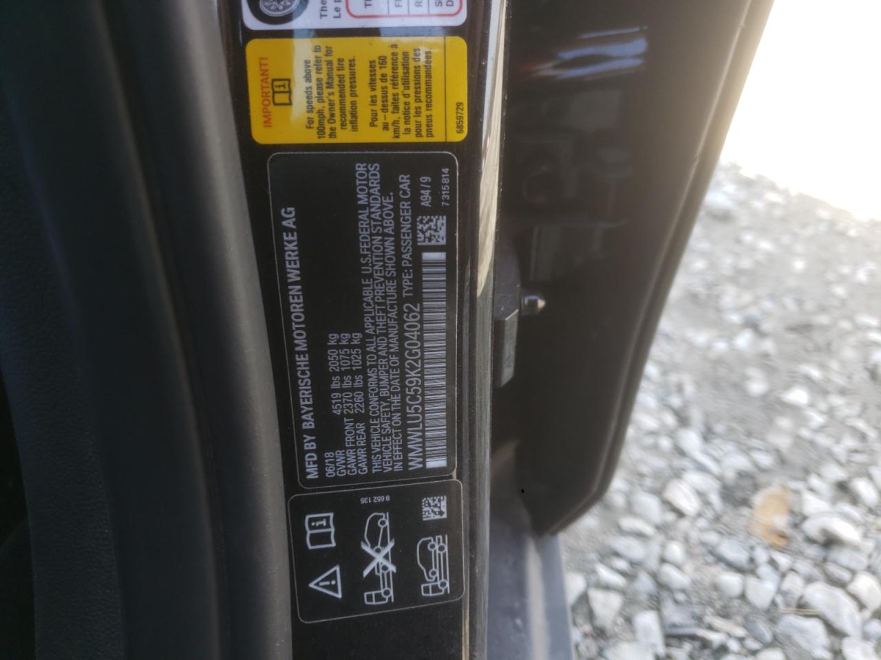 Photo 10 from auction – 2019 MINI COOPER S C with VIN WMWLU5C59K2G04062