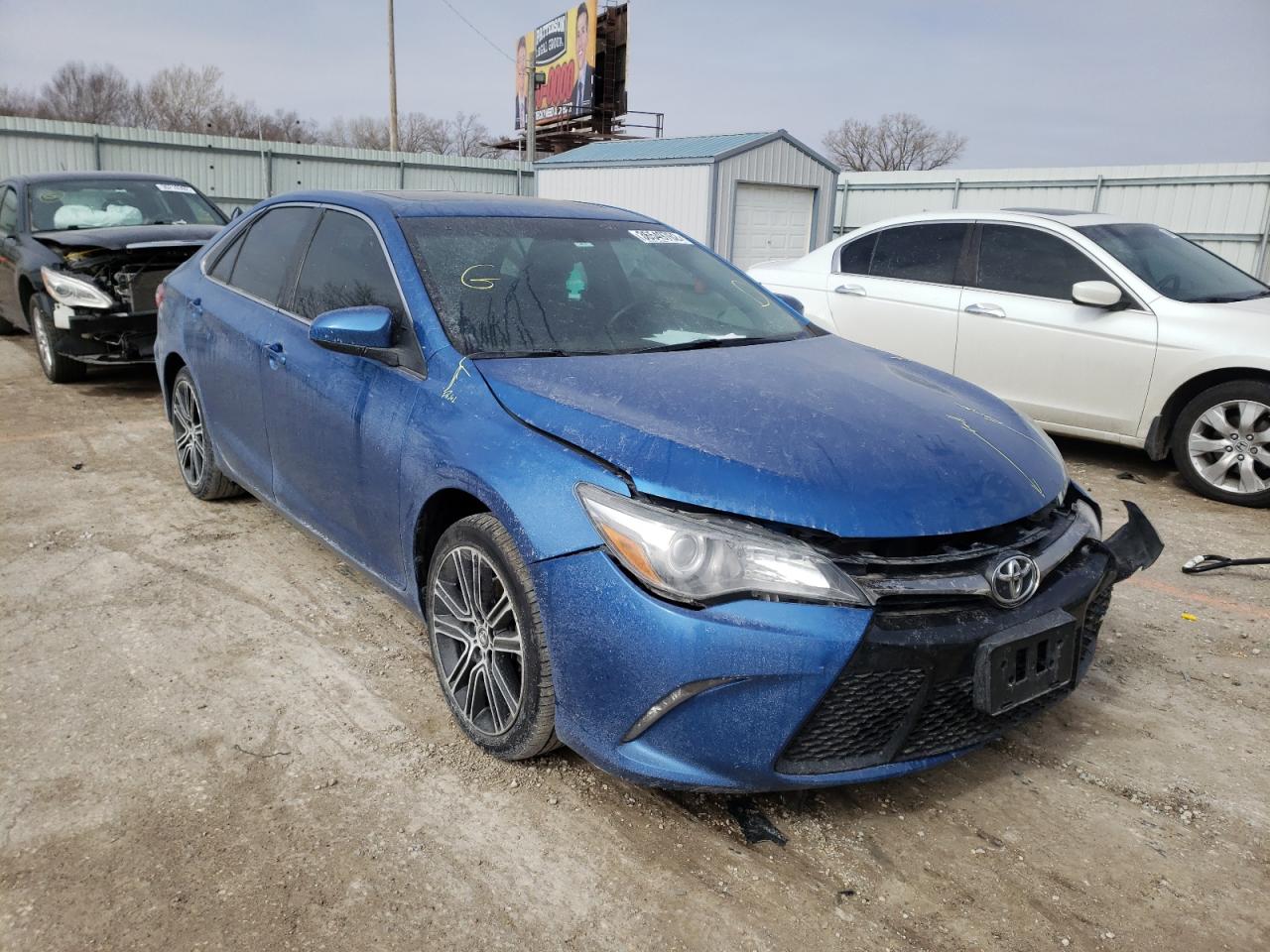 TOYOTA CAMRY LE 2016 with VIN 4T1BF1FK1GU527744 - Photo from auction
