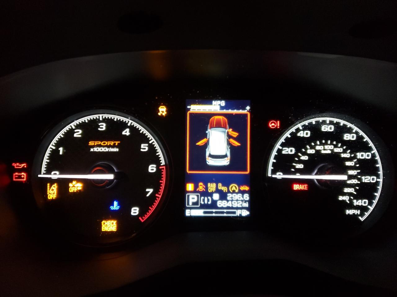 Photo 8 from auction – 2019 SUBARU FORESTER S with VIN JF2SKAPC5KH533329