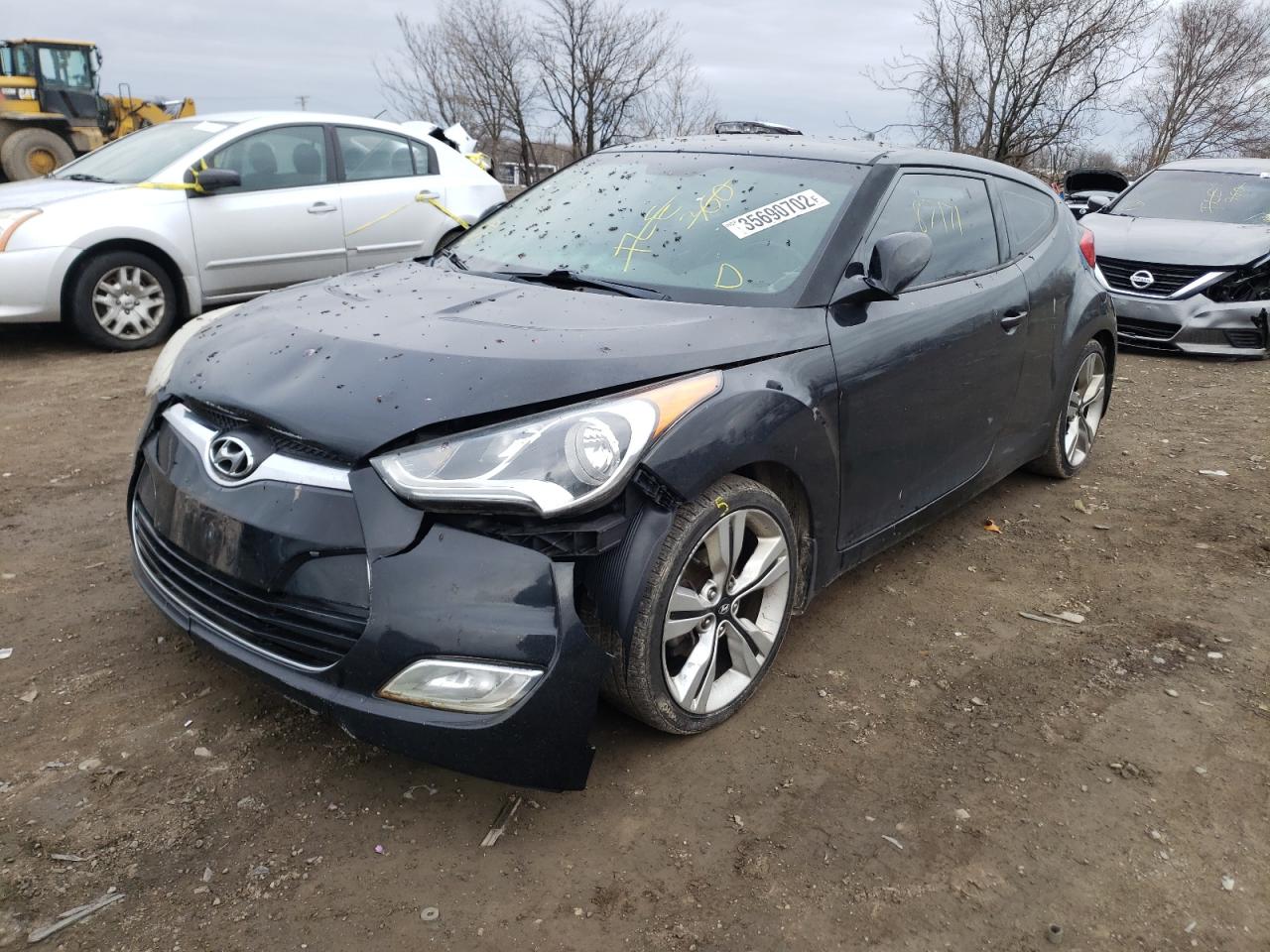 Photo 2 from auction – 2013 HYUNDAI VELOSTER with VIN KMHTC6AD3DU179489