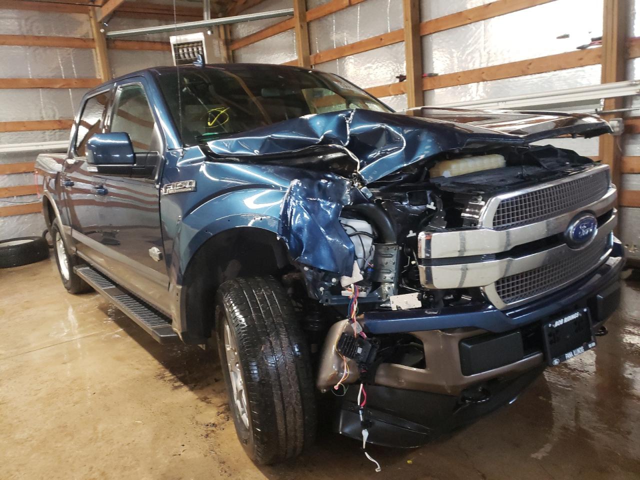 Photo 1 from auction – 2018 FORD F150 SUPER with VIN 1FTEW1EG9JFC82203