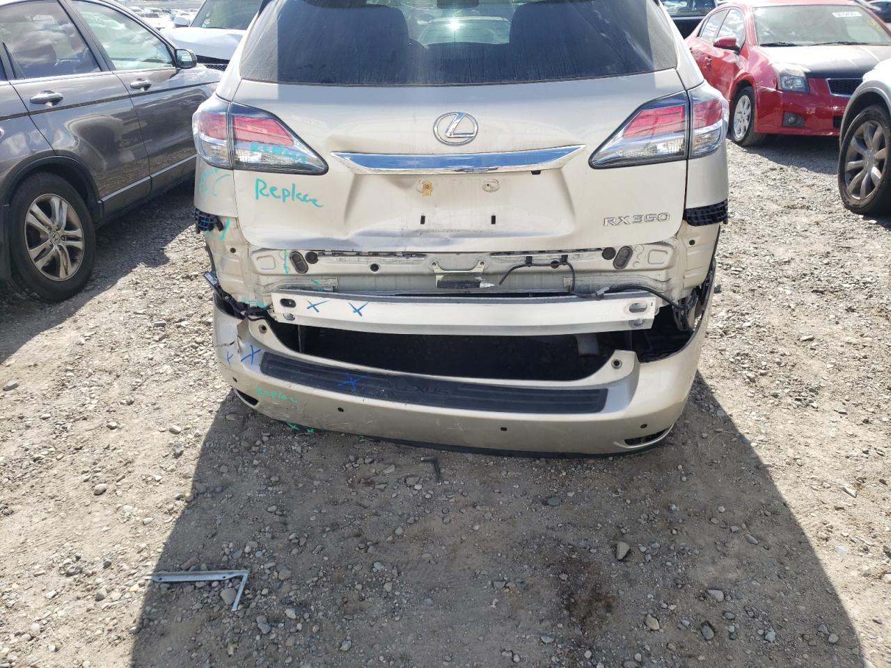 Photo 9 from auction – 2013 LEXUS RX 350 BAS with VIN 2T2BK1BA5DC170571