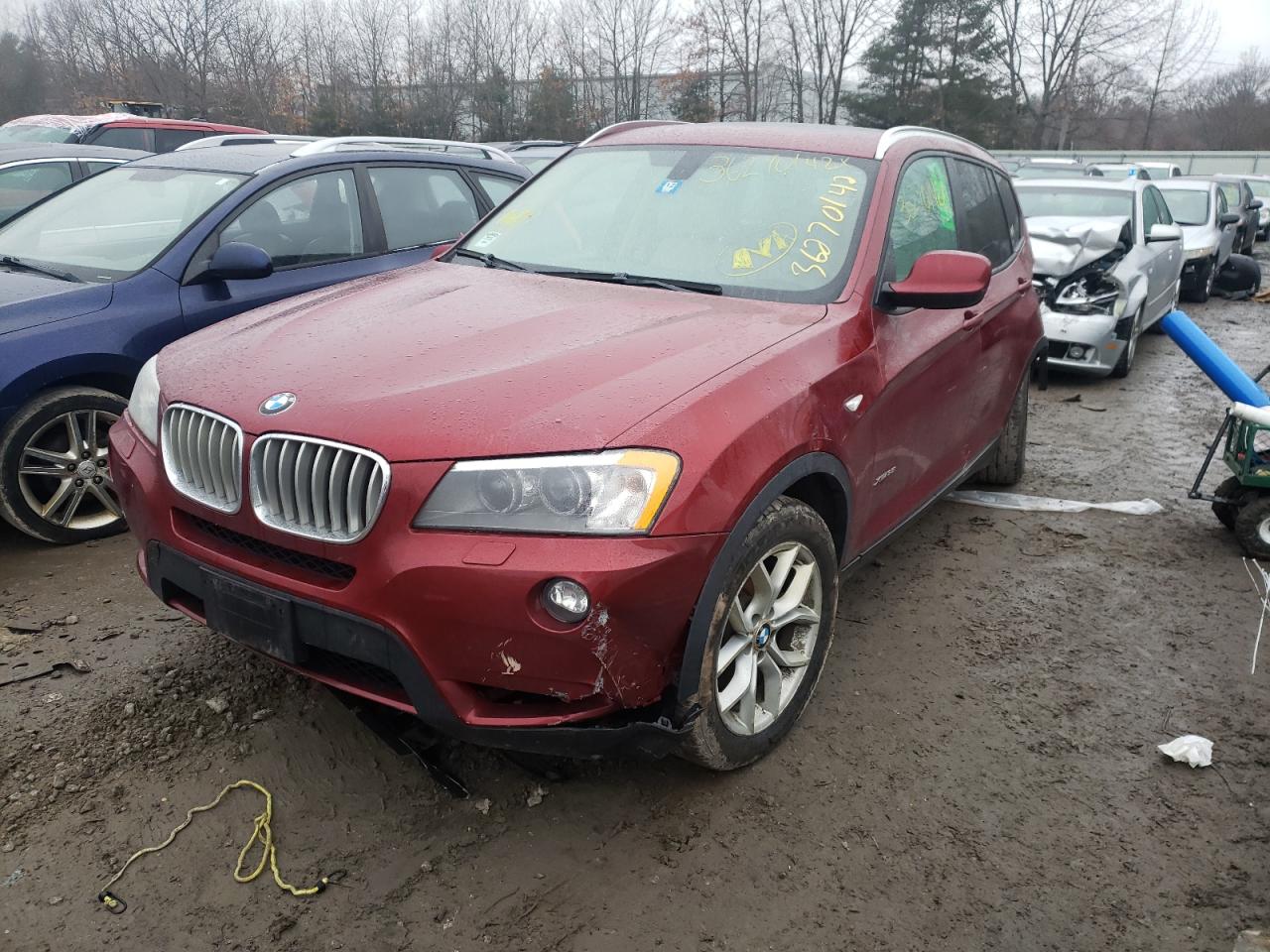 Photo 2 from auction – 2014 BMW X3 XDRIVE3 with VIN 5UXWX7C57E0E81878